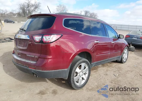 2015 Chevrolet Traverse Ltz from USA, damaged, VIN 1GNKVJKD2FJ144403